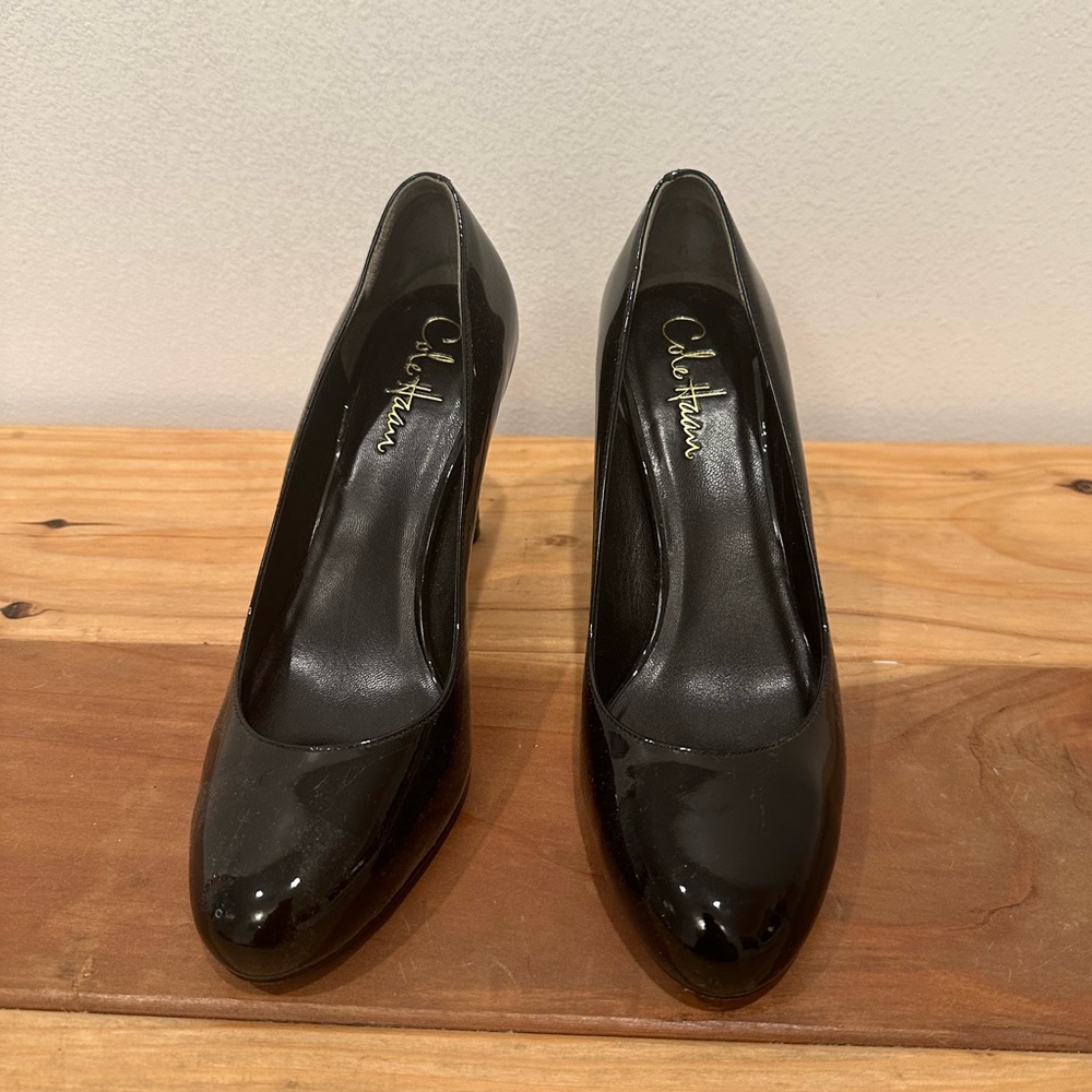 Cole Haan Black Patent Heels